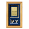 Recognition Shadow Box (Gold) w/ Coins (TSA)