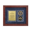 Desk Frame w/ 2 Coins Award (Border Patrol)