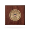 Wooden Paperweight w/ Coin (USCIS)