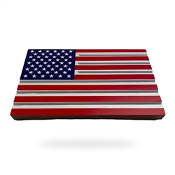 American Flag Challenge Coin Display Stand (Full-color)