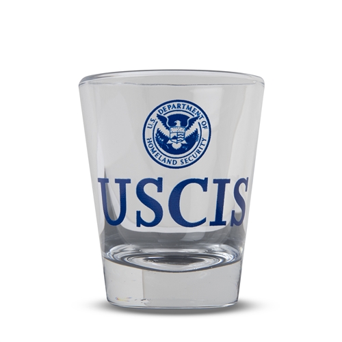 Clear Shot Glass (USCIS)
