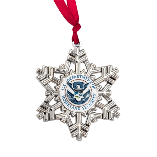 DHS Snowflake Ornament