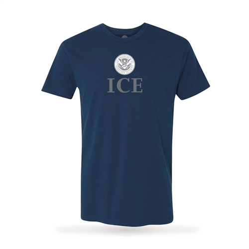 Navy Soft Wash T-Shirt (ICE)