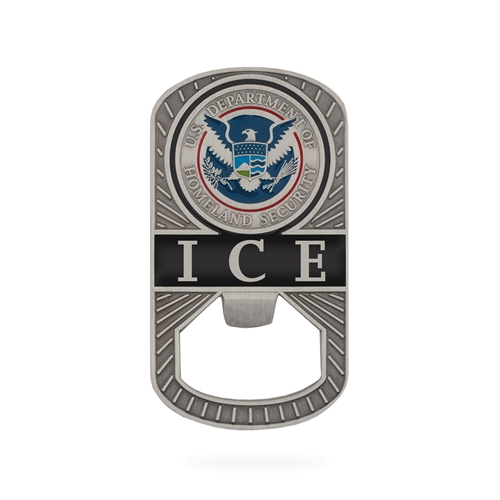ICE Dog Tag/Bottle Opener Coin