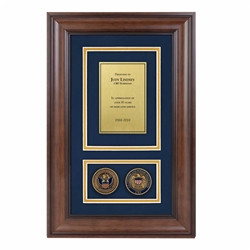 Recognition Shadow Box w/ Coins (CBP)