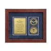 Desk Frame w/ 2 Coins Award (DHS)