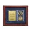 Desk Frame w/ 2 Coins Award (USCIS)