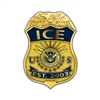 ICE Badge Lapel Pin