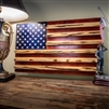 American Flag Challenge Coin Wall Display Stand (75 coins)