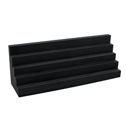 Four Tier Coin Stand - Long - Black