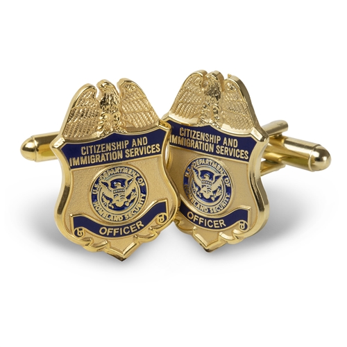 USCIS Badge Cufflinks
