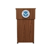 Molded Podium/Wall Sign DHS Insignia