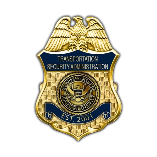 TSA Badge Lapel Pin