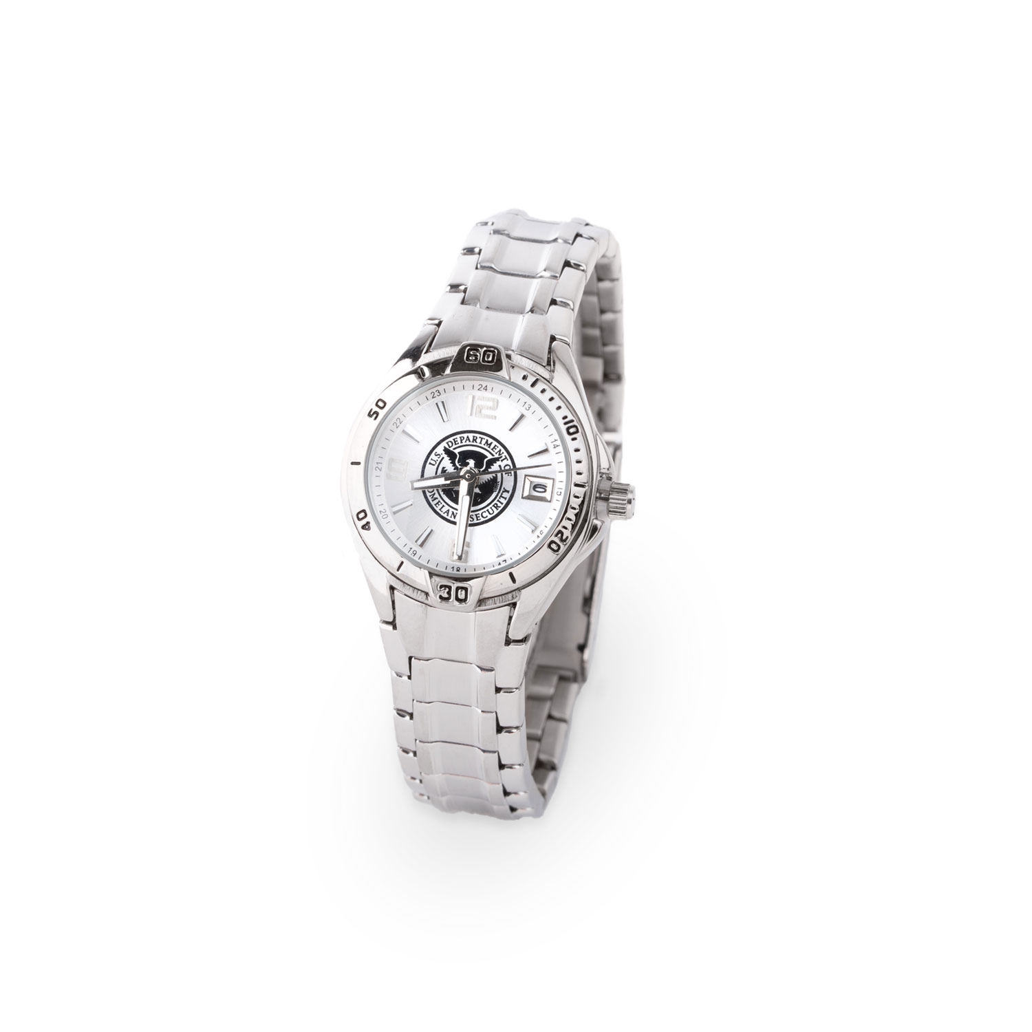 Fossil Women's Crystal Set Silver Glitter Rose Gold Tone Bracelet  JF03264791 - First Class Watches™ HKG