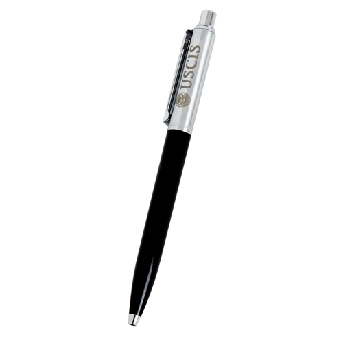 SheafferÂ® SentinalÂ® Brushed Chrome Pen (USCIS)