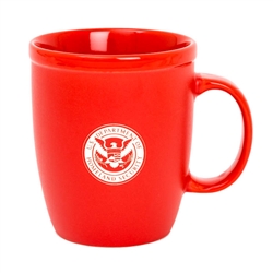 DHS Red Mug