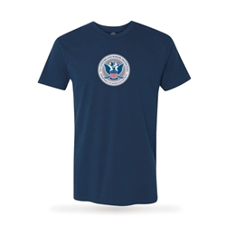 Navy Soft Wash T-Shirt (U.S. Customs and Border Protection - CBP)