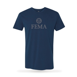 Navy Soft Wash T-Shirt (FEMA)