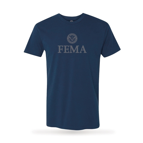 Navy Soft Wash T-Shirt (FEMA)