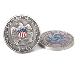 FEMA Agency Coin - (Silver/Color)