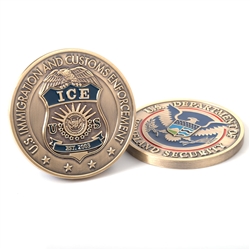 ICE Challenge Coin (Brass)