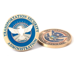 TSA Insignia Challenge Coin (Brass)